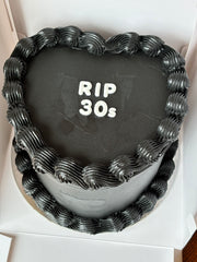 Vintage Style Heart Cakes