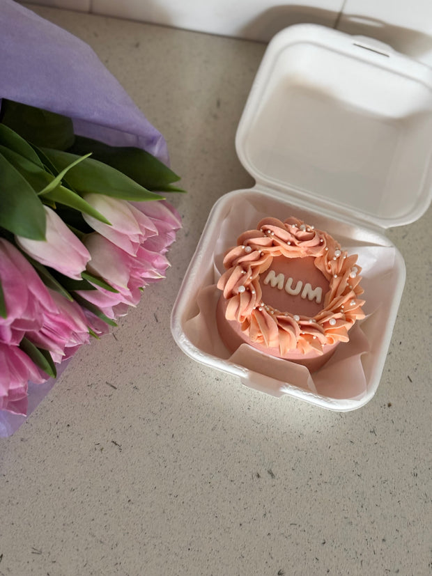 Mother’s Day Bento Cake & Tulips